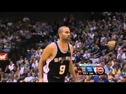 Tony Parker - 43 points vs Mavericks Full Highlights (2009 WC1R GM4) (2009.04.25)