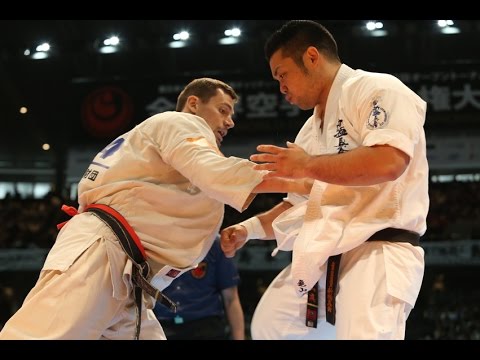 【新極真会】 The 11th World Karate Championship Men 5th round7 Maciej Mazur vs Shin Kameyama