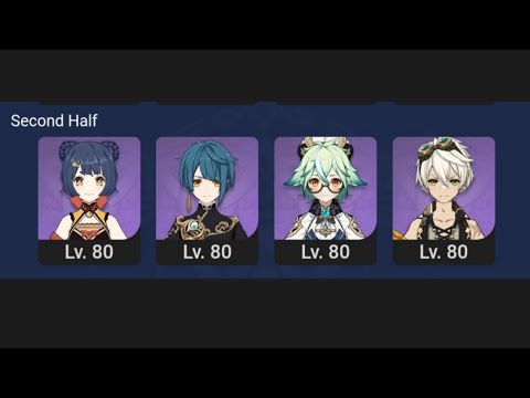 Spiral Abyss 3.4 F2P 4-Star Character Only | Floor 12 | Genshin Impact