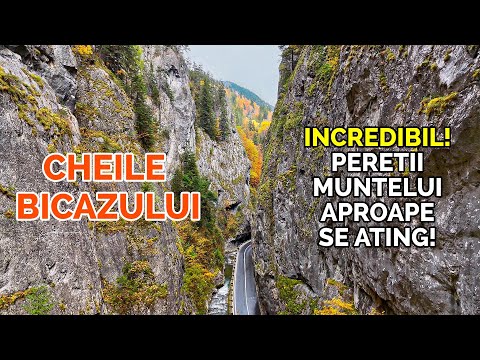 CHEILE BICAZULUI, MUNȚII HĂȘMAȘ 🏕️ Peisaje Incredibile pe Drumul Care Taie Muntele în Două 🛤️ DN12C