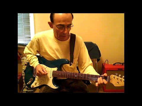 Frightened City (The Shadows) Guitar Lesson - Final lead verses