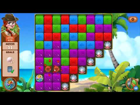 Lost Island: Blast Adventure - Level 470 (No Boosters) HD