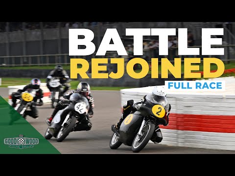 Grand Prix bikes race hard | 2023 Barry Sheene Memorial Trophy Pt2 Full Race | Goodwood Revival
