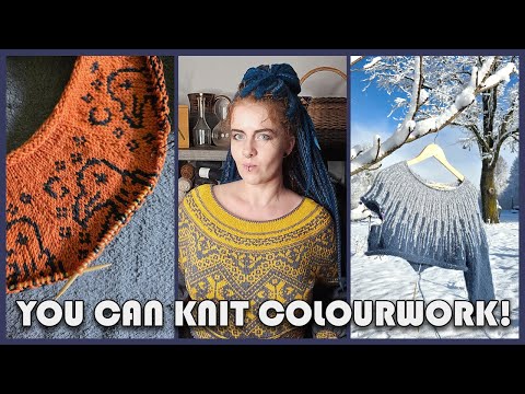 EVERYTHING you need to know about stranded colourwork knitting