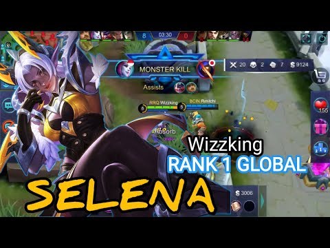 Selena monster kill 20 The Killing Machine - Top 1 Global Selena by Wizzking - Mobile Legends