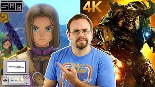 DQXI Comes West This Fall But No 3DS Or Switch Version This Year? And Doom Goes 4K | News Wave!
