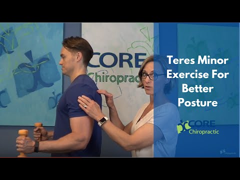 CORE Chiropractic - Teres Minor Exercise For Better Posture