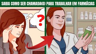 Seja Chamada(o) Mesmo Sem Faculdade e Sem Experiência! CURSO DE ATENDENTE DE FARMÁCIA! Emprega Muito