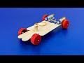 Epic Rubber Powered Car DIY Build A Fast Science Project With Popsicle Sticks