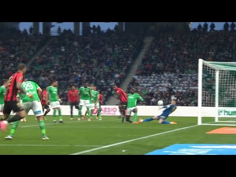 Mickael Nade OWN GOAL, Saint-Étienne vs Nice 1-2 Highlights | League 1  2024/25