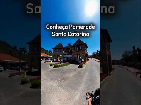 Conhecendo Pomerode, Santa Catarina, de moto