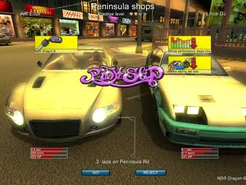 LASR a.k.a Overspeed #2 Peninsula Shops Gameplay