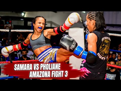 Pholiane vs Samara - Amazona Fight 3