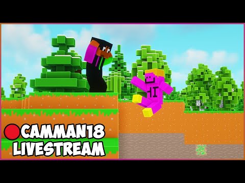 Minecraft, But Chunks Are Randomly DELETED feat. AyoDen camman18 Full Twitch VOD