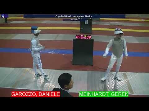 Acapulco World Cup 2023 SMF - L16 - Daniele Garozzo ITA v Gerek Meinhardt USA