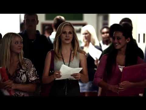 Stefan And Elena Talk At School - The Vampire Diaries 1x05 Scene