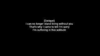 Enrique Iglesias El perdon English lyrics