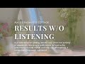 Results Without Listening Repeat And Loop Affirmations