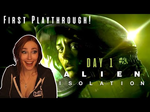 A Totally Terrifying First Playthrough of Alien Isolation [Day 1]
