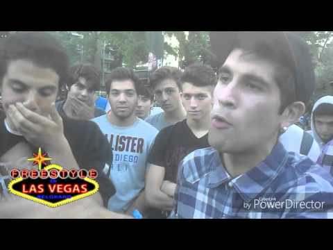 ZAGUIUS vs WOLF *1ronda* Freestyle en las vegas 12/3