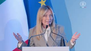 GIORGIA MELONI INTERVIENE ALL'INCONTRO “VOTO ALLE DONNE. LA DEMOCRAZIA ITALIANA COMPIE OTTANT’ANNI”