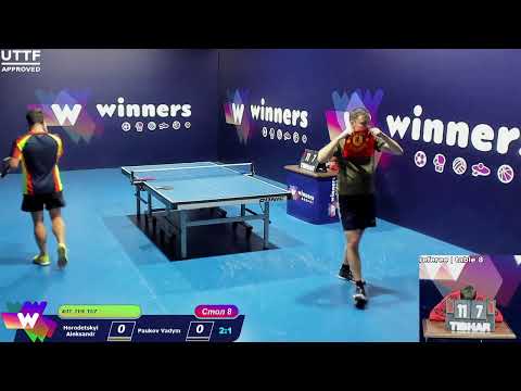 Horodetskyi Aleksandr - Paukov Vadym.WINners CUP Table Tennis 8 13.12.2020 13:15