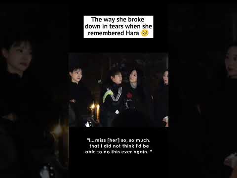 She really missed her so much 🥺 #kara #seungyeon #hara