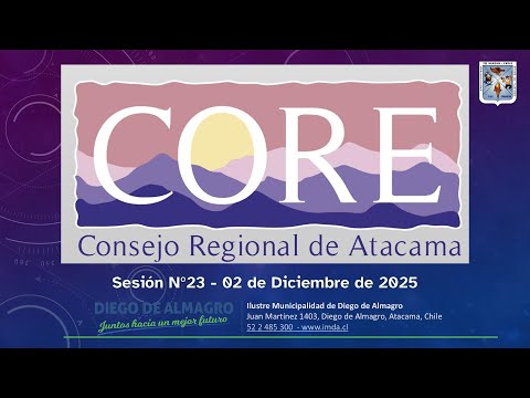Sesion Ordinaria N°23 Consejo Regional de Atacama [2025-12-02]