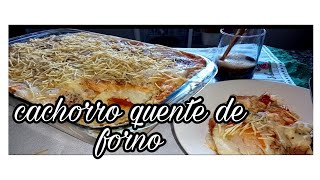 como fazer cachorro quente de po de forma no forno mega gostoso!melhor resceita de rot dog/Neia