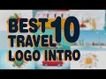 Best 10 Travel Logo Intro I Tytlix Free After Effects Template