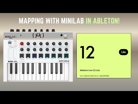 How to Set Up the Arturia Minilab MKII with Ableton Live 12 | Full Beginner Mapping Guide