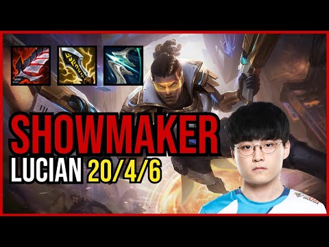 SHOWMAKER - LUCIAN Mid - KR Diamond - Patch 11.4