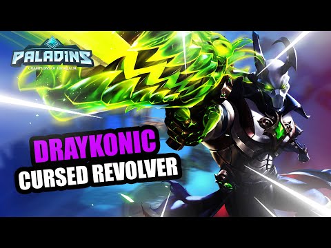 DrayKonic Androxus Pro Competitive l GRANDMASTER l CURSED REVOLVER l PALADINS GAMEPLAY