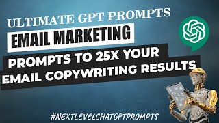 25X Your Email Copywriting Results » ChatGPT Prompts » Email Marketing