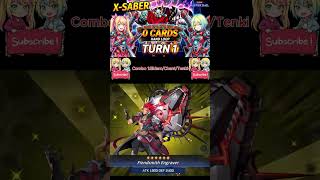 X Saber Turn skip 1 #masterduel #yugioh