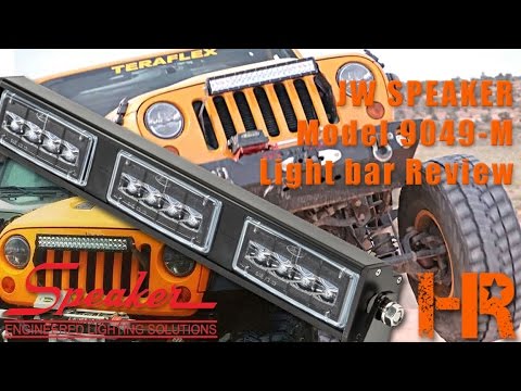 JW Speaker Model 9049-3M Light Bar Review | Headlight Revolution