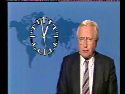Tagesschau zum Sendeschluss 24.10.1983 komplett