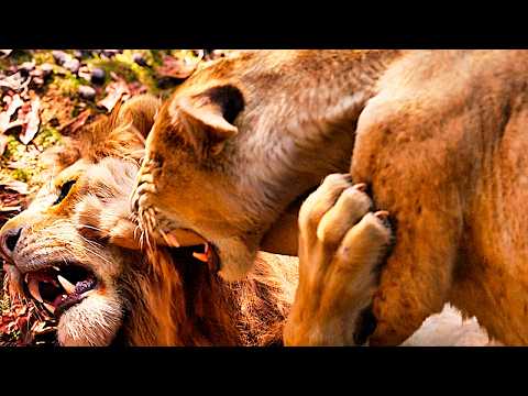 The Lion King & Mufasa | Simba Reunites With Nala Scene Recap | Elephant Stampede