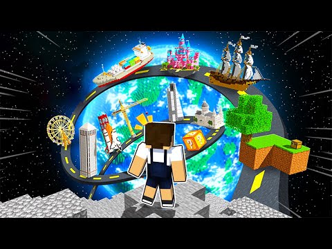 【落ちたら即終了!?】永遠に上り続ける「Only Up」チャレンジが鬼畜すぎる【まいくら・Minecraft】