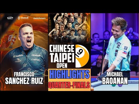 QUARTER-FINALS | F.S.RUIZ - MICHAEL BAOANAN | 2026 4TH UNIVERSAL CHINESE TAIPEI OPEN | HIGHLIGHTS
