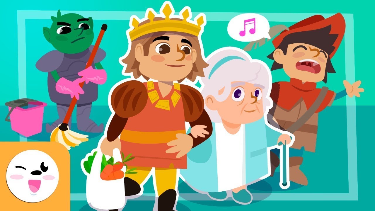 Os VERBOS para crianças - Vocabulário para crianças - Recopilação