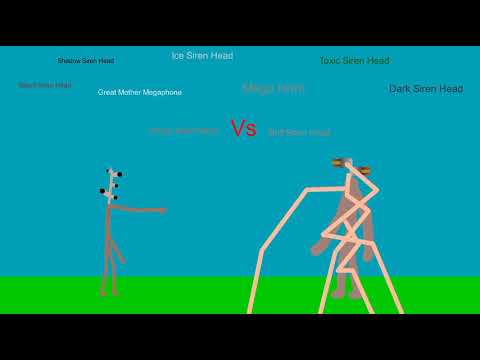 Battle Of The Siren Heads (Stick Nodes)