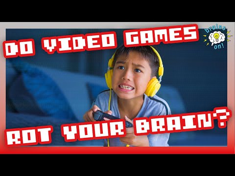 Do video games really rot your brain? | Brains On! Science Podcast For Kids