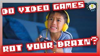 Do video games really rot your brain? | Brains On! Science Podcast For Kids