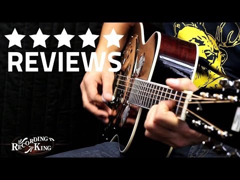 Recording King RR 50VS Resonator Guitar - GUITAR WEEK Season 3 Episode 2
