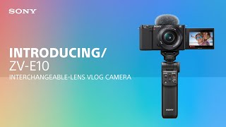 Video 2 of Product Sony ZV-E10 APS-C Mirrorless Camera (2021)