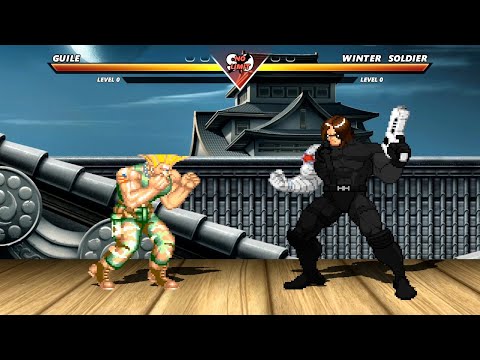 GUILE vs WINTER SOLDIER - Highest Level Amazing Fight!