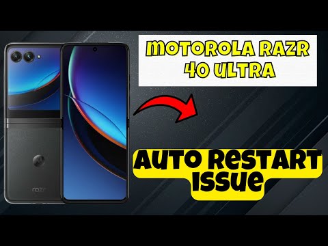 Auto Restart issue Motorola Razr 40 Ultra || Solve auto restart issue || Auto restart not working