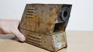 RESTORATION of the filmstrip OGONEK from 1964. AMAZING restoration of a RUSTY filmstrip.