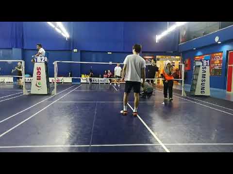 Badminton Weekly MuhibbahTeam Challenge A - Kesura Hafiz / Ismael) Vs Wyne Azmi / Marion